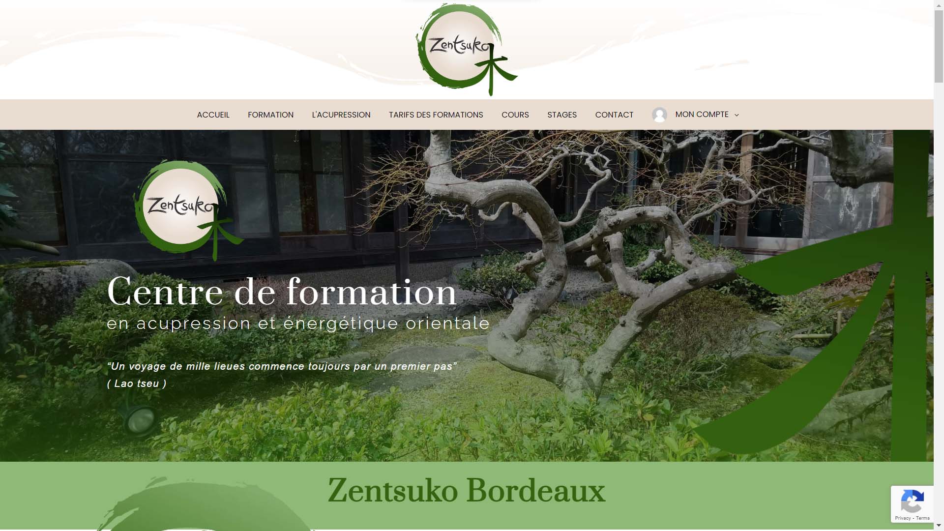 Réalisations sites internet Bordeaux - zentsuko.fr